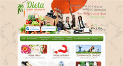 Desktop Screenshot of dietamoimlekarzem.pl